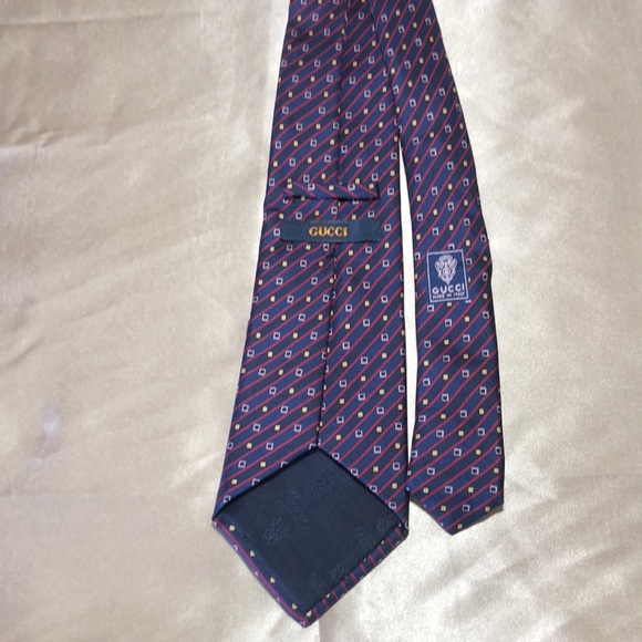 Gucci 100% Seta Silk Tie Made In Italy ๐ฎ๐น - Picture 6 of 14